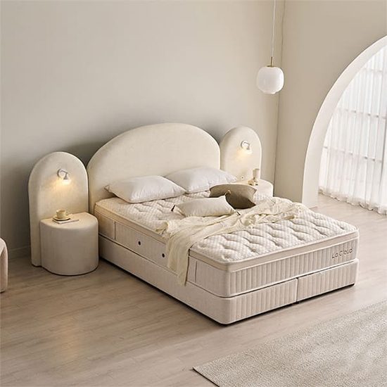 블룸 호텔식 침대 패키지 세트 Q (크림화이트) 렌탈